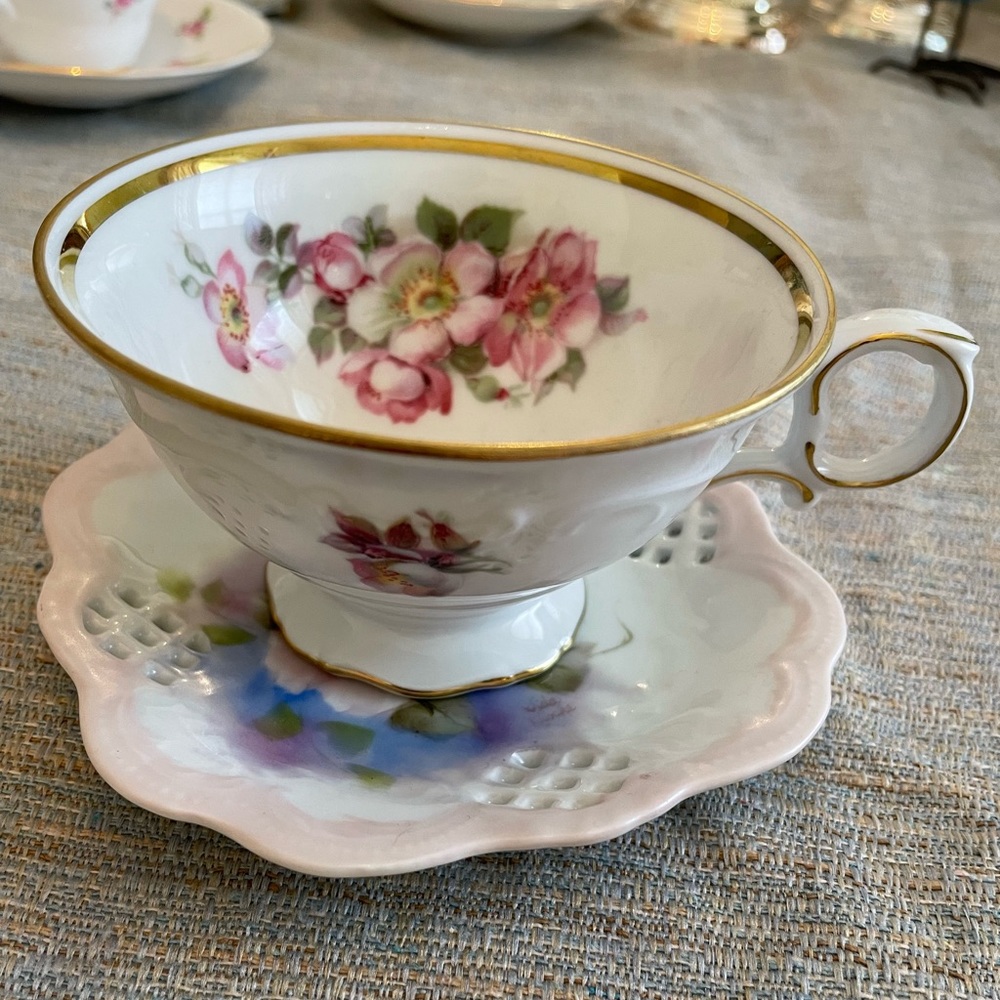 Tea cup and saucer from Germany